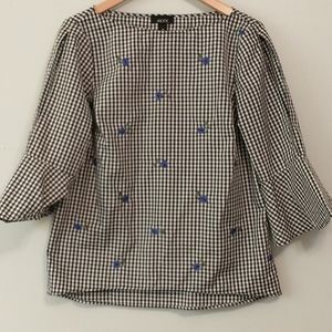 Gingham blouse
